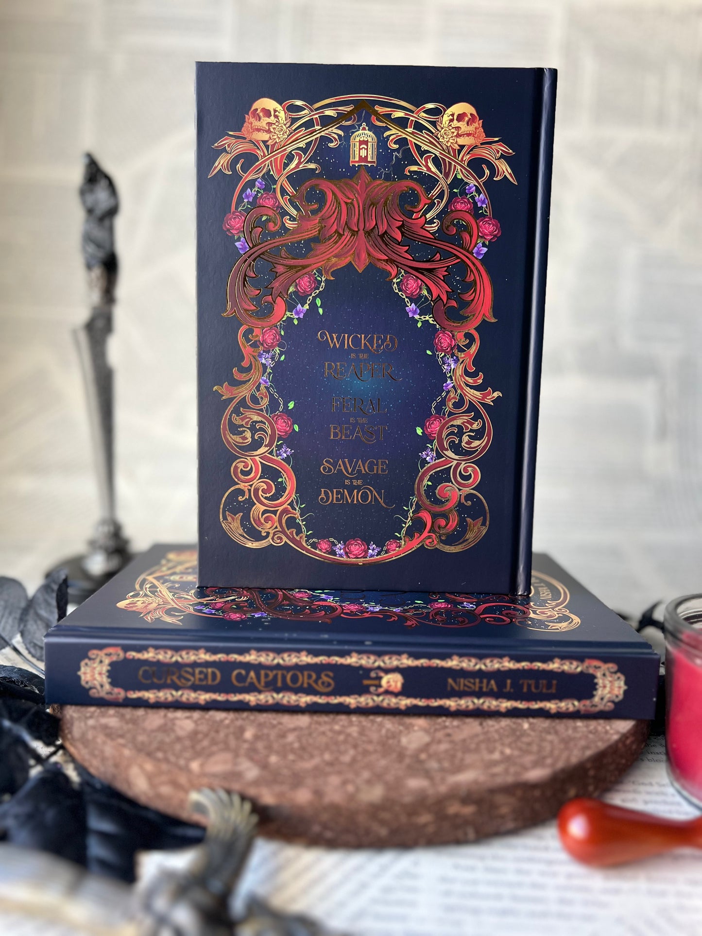 Cursed Captors by Nisha J. Tuli | Special Edition | NO OVERLAYS