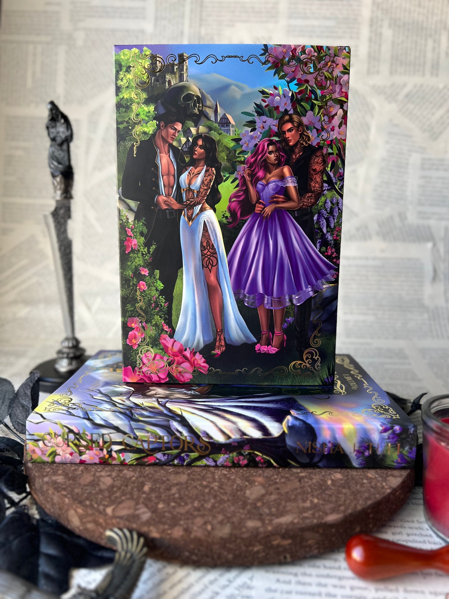 feral is the beast, savage is the demon by nisha j. tuli special edition